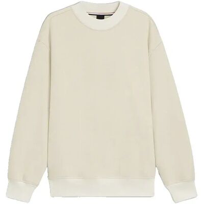 Boss Felpa Soleri 102 10269653 Open White M Boss Felpa Soleri 102 10269653 Open White M