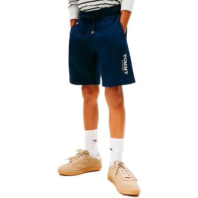 Tommy Hilfiger Pantaloni Corti Sportivi Monotype Print Dark Night Navy 12 Anni Tommy Hilfiger Pantaloni Corti Sportivi Monotype Print Dark Night Navy 12 Anni
