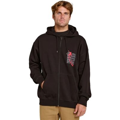 Rip Curl Felpa Con Zip Eddie Would Go Black M Rip Curl Felpa Con Zip Eddie Would Go Black M