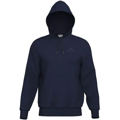 Kappa Felpa Logo Zamy Blue Marine / Blue Intense L Kappa Felpa Logo Zamy Blue Marine / Blue Intense L