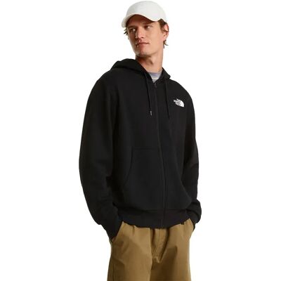 The North Face Felpa Con Zip Simple Dome Light Regular TNF Black XL The North Face Felpa Con Zip Simple Dome Light Regular TNF Black XL