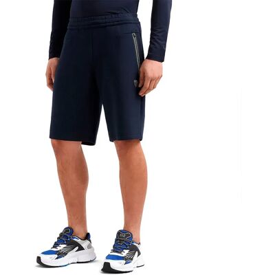 EA7 Pantaloncini Modern Fit Blu Navy - Shorts EA7 Pantaloncini Modern Fit Blu Navy - Shorts