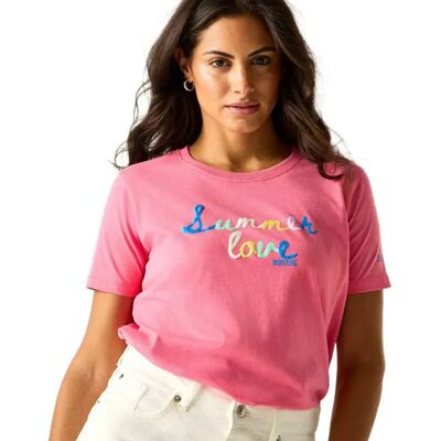 Regatta Maglietta A Maniche Corte Filandra Ix Pink Lemonade Summer Love 52 Regatta Maglietta A Maniche Corte Filandra Ix Pink Lemonade Summer Love 52