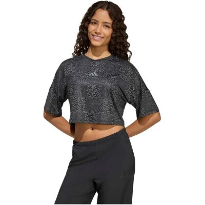 Adidas Maglietta A Maniche Corte Future Icons All Over Printed Black / Grey Six / Grey Four 13-14 Anni Adidas Maglietta A Maniche Corte Future Icons All Over Printed Black / Grey Six / Grey Four 13-14 Anni