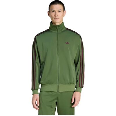 Adidas Originals Felpa Con Zip Firebird Focus Olive / Maroon L Adidas Originals Felpa Con Zip Firebird Focus Olive / Maroon L