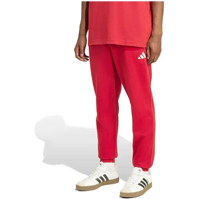 Adidas Joggers Essentials Feelcozy Fleece Active Maroon / White L Adidas Joggers Essentials Feelcozy Fleece Active Maroon / White L