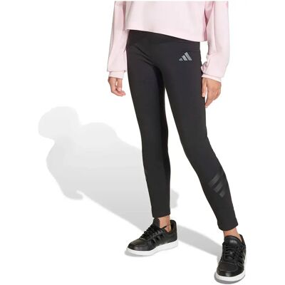 Adidas Leggings 7/8 Future Icons 3 Stripes Black / Black 14-15 Anni Adidas Leggings 7/8 Future Icons 3 Stripes Black / Black 14-15 Anni