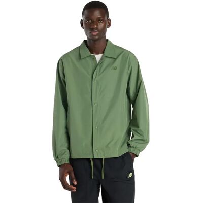 New Balance Giacca Coach Green L New Balance Giacca Coach Green L