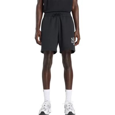 New Balance Pantaloni Corti Sportivi Reimagined 7´´ Black L New Balance Pantaloni Corti Sportivi Reimagined 7´´ Black L