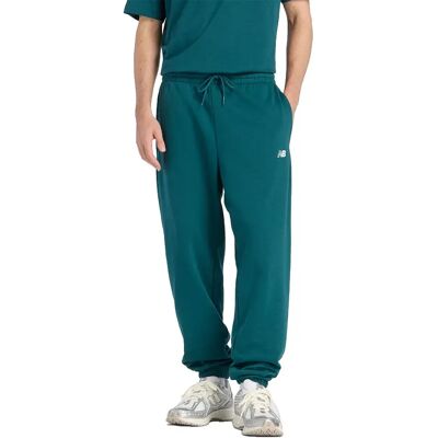 New Balance Pantaloni Sportivi Sport Essentials French Terry Green L New Balance Pantaloni Sportivi Sport Essentials French Terry Green L