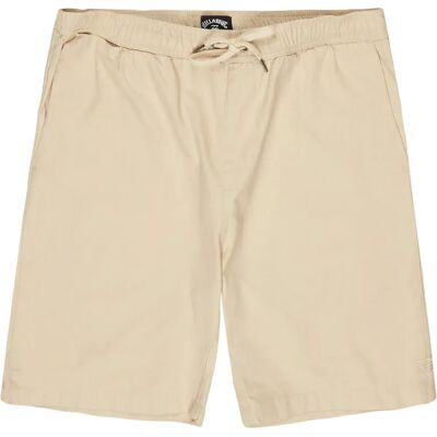 Billabong Pantaloni Corti Larry Linen Natural L Billabong Pantaloni Corti Larry Linen Natural L