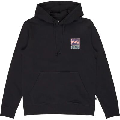 Billabong Felpa Con Cappuccio Stamp Black L Billabong Felpa Con Cappuccio Stamp Black L