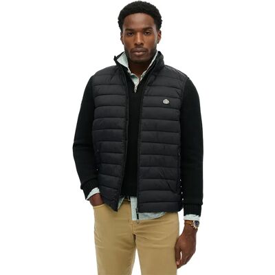 Superdry Gilet Fuji Lite Padded Black L Superdry Gilet Fuji Lite Padded Black L