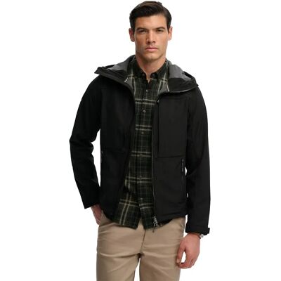 Superdry Giacca Softshell Trekker Black 3XL Superdry Giacca Softshell Trekker Black 3XL
