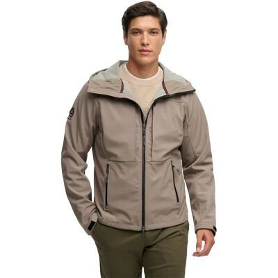 Superdry Giacca Softshell Trekker Fort Taupe 3XL Superdry Giacca Softshell Trekker Fort Taupe 3XL