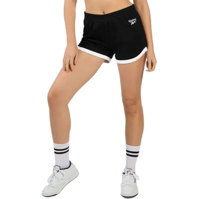 Reebok Pantaloni Corti Colorblock Black XS Reebok Pantaloni Corti Colorblock Black XS