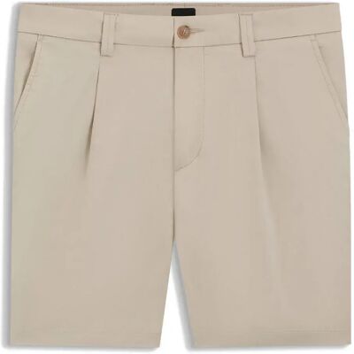 Boss Pantaloni Corti Kane1 10276615 Open Beige 31 Boss Pantaloni Corti Kane1 10276615 Open Beige 31