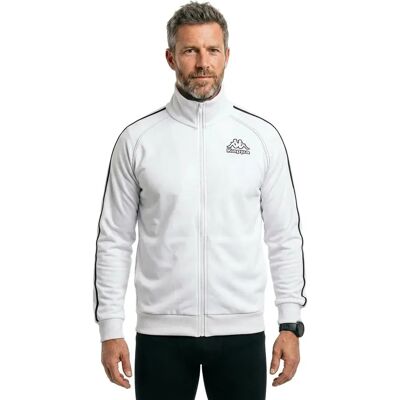 Kappa Felpa Iquo White / Blue Marine L Kappa Felpa Iquo White / Blue Marine L