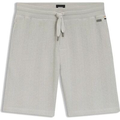 Boss Pantaloni Corti Structure Light Pastel Grey XL Boss Pantaloni Corti Structure Light Pastel Grey XL
