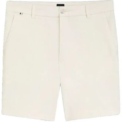 Boss Pantaloni Corti Kane1 10257096 Open White 34 Boss Pantaloni Corti Kane1 10257096 Open White 34
