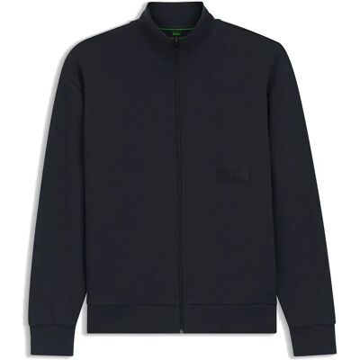 Boss Felpa Con Zip 10280170 01 Dark Blue M Boss Felpa Con Zip 10280170 01 Dark Blue M