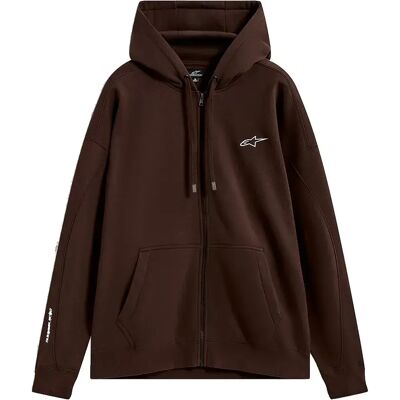 Alpinestars Felpa Con Cappuccio Entity Oversized Brown 2XL Alpinestars Felpa Con Cappuccio Entity Oversized Brown 2XL