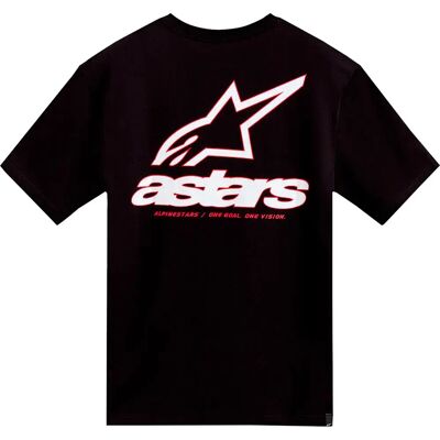 Alpinestars Maglietta A Maniche Corte Lineout Black 2XL Alpinestars Maglietta A Maniche Corte Lineout Black 2XL