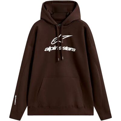 Alpinestars Felpa Con Cappuccio Prelude Oversized Brown 2XL Alpinestars Felpa Con Cappuccio Prelude Oversized Brown 2XL