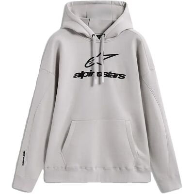 Alpinestars Felpa Con Cappuccio Prelude Oversized Cement XS Alpinestars Felpa Con Cappuccio Prelude Oversized Cement XS