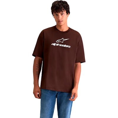 Alpinestars Maglietta A Maniche Corte Prelude Oversized Brown 2XL Alpinestars Maglietta A Maniche Corte Prelude Oversized Brown 2XL