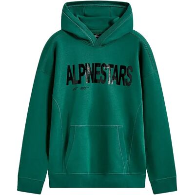 Alpinestars Felpa Con Cappuccio Shaw Oversized Green M Alpinestars Felpa Con Cappuccio Shaw Oversized Green M