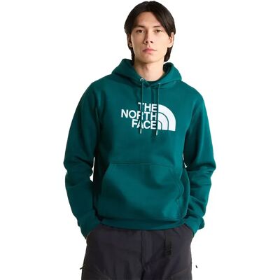 The North Face Felpa Con Cappuccio Essential Drew Peak Pacific Teal M The North Face Felpa Con Cappuccio Essential Drew Peak Pacific Teal M