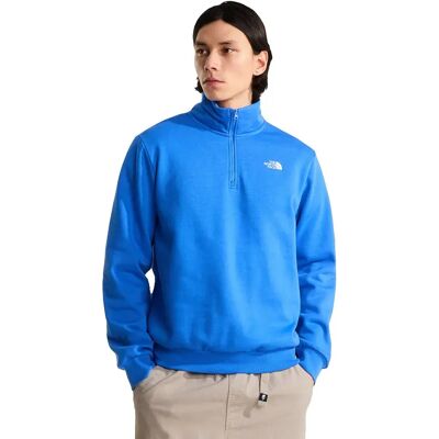 The North Face Felpa Con Mezza Zip Evolution Simple Dome Active Blue 2XL The North Face Felpa Con Mezza Zip Evolution Simple Dome Active Blue 2XL