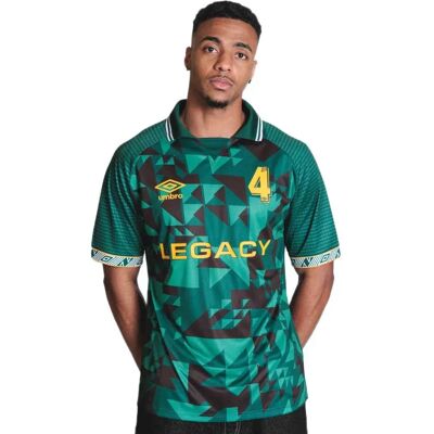 Umbro Maglietta A Maniche Corte Fv Jersey Dark Green / Black / Honey Mustard 2XL Umbro Maglietta A Maniche Corte Fv Jersey Dark Green / Black / Honey Mustard 2XL