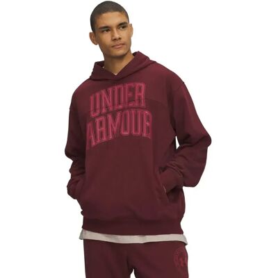 Under Armour Felpa Con Cappuccio Rival Lightweight Graphic Red / Claret XL Under Armour Felpa Con Cappuccio Rival Lightweight Graphic Red / Claret XL