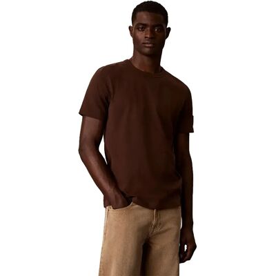 Calvin Klein Maglietta A Maniche Corte Lv04rj206g Brown Cork XL Calvin Klein Maglietta A Maniche Corte Lv04rj206g Brown Cork XL
