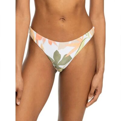 Roxy Slip Bikini Pt Beach Classics Cheeky Bright White Subtly Salty Flat XS Roxy Slip Bikini Pt Beach Classics Cheeky Bright White Subtly Salty Flat XS