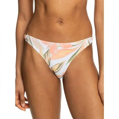 Roxy Slip Bikini Pt Beach Classics Twist Bright White Subtly Salty Flat S Roxy Slip Bikini Pt Beach Classics Twist Bright White Subtly Salty Flat S
