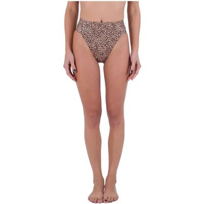 Hurley Slip Bikini Max Leopard Moderate Tab Side Brown Sugar XS Hurley Slip Bikini Max Leopard Moderate Tab Side Brown Sugar XS