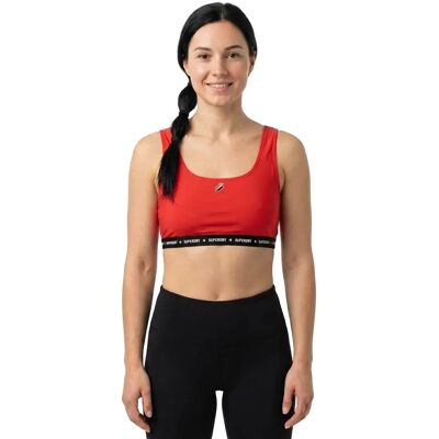 Superdry Top Bikini Code Micro Elastic Top Sunset Red L Superdry Top Bikini Code Micro Elastic Top Sunset Red L