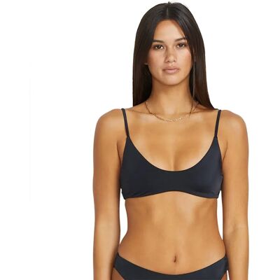 Volcom Top Bikini Simply Seamless Black XL Volcom Top Bikini Simply Seamless Black XL