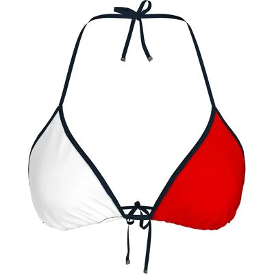 Tommy Hilfiger Top Bikini Uw0uw05972 Triangle Dark Night Navy S Tommy Hilfiger Top Bikini Uw0uw05972 Triangle Dark Night Navy S