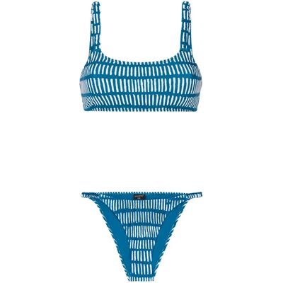 Protest Bikini Clue Bandeau Surfing Blue S Protest Bikini Clue Bandeau Surfing Blue S