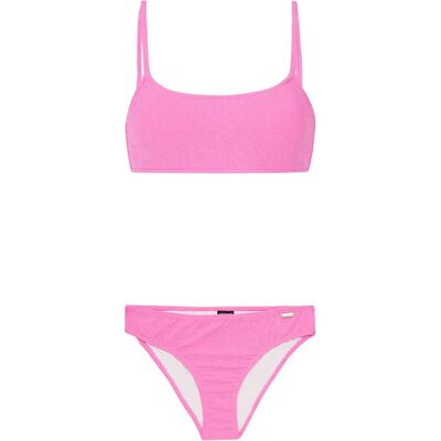 Protest Bikini Dice Bandeau Smooth Pink XL Protest Bikini Dice Bandeau Smooth Pink XL