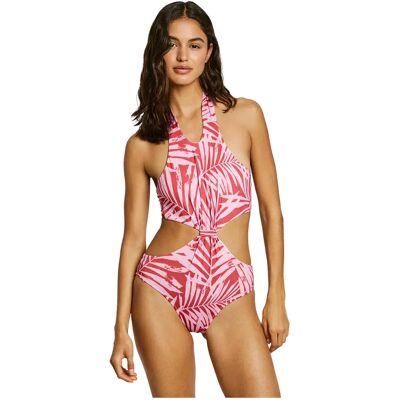 Pepe Jeans Costume Da Bagno Leaf Knot Red L Pepe Jeans Costume Da Bagno Leaf Knot Red L