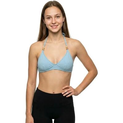 Pepe Jeans Top Bikini Satin Strp Br Sky Blue L Pepe Jeans Top Bikini Satin Strp Br Sky Blue L