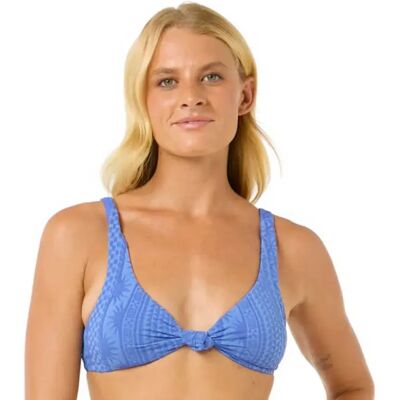 Rip Curl Top Bikini La Joya Tall Knot Triangle Ocean XL Rip Curl Top Bikini La Joya Tall Knot Triangle Ocean XL