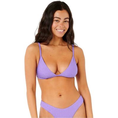 Rip Curl Top Bikini Premium Surf Fixed Triangle Purple M Rip Curl Top Bikini Premium Surf Fixed Triangle Purple M