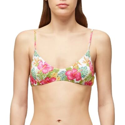 Sundek Top Bikini Lauderdale White M Sundek Top Bikini Lauderdale White M