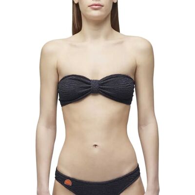 Sundek Top Bikini Teulada Black One Size Sundek Top Bikini Teulada Black One Size